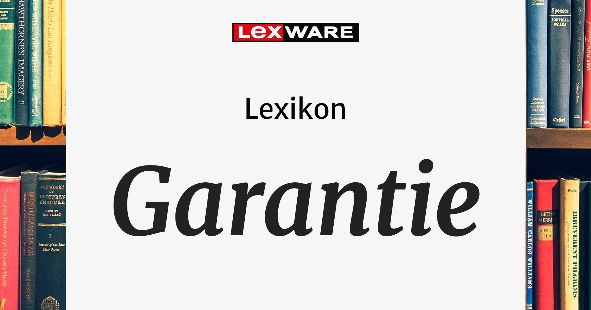 Garantie: Alles Wichtige Zum Thema Erfahren | Lexware