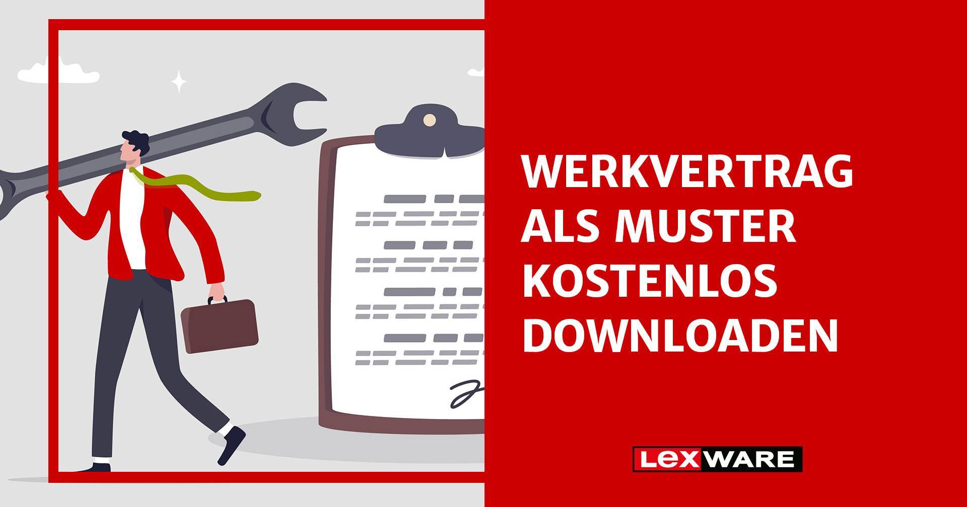 Werkvertrag Als Muster Kostenlos Downloaden | Lexware